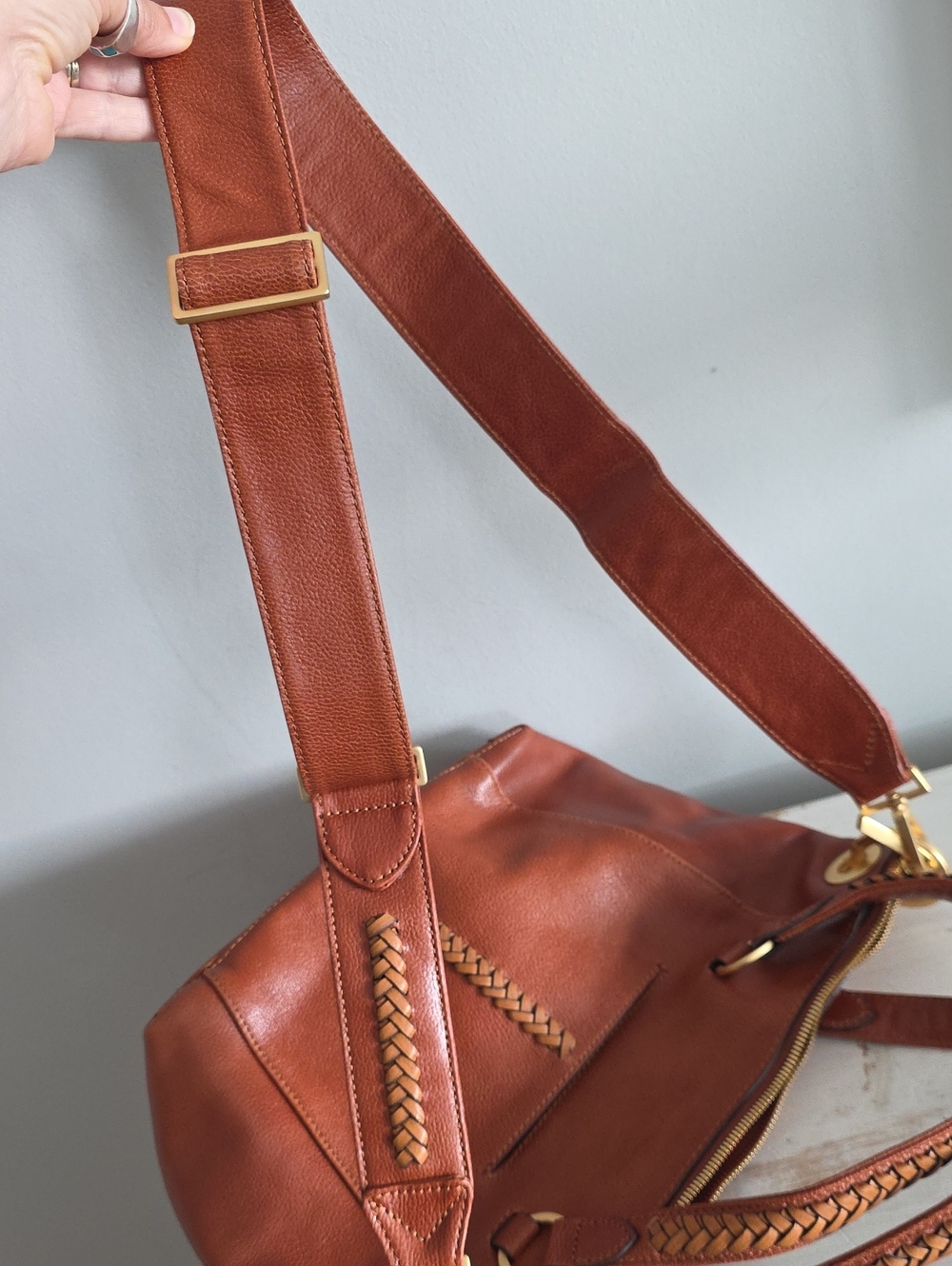 Hammitt Daniel Medium Crossbody Manzanita Tan - Picture 15 of 15